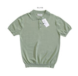 Viscose Collar Short Sleeve Knit