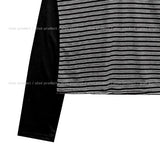 Noi Stripe Raglan Boat Neck Long Sleeve