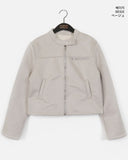 [Fur Lining] Tecum Suede Fur Mustang Jacket