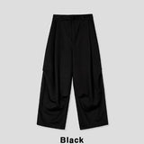 Haro pintuck wide slacks