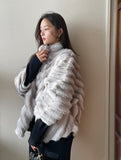 Minette Ecofur Zip-up Short Jacket
