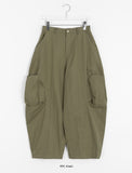 Lotfi Banding Cotton Balloon Cargo Pants