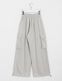 Formen banding cargo wide pants