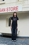 Dear Bloom Crop Short Sleeve Tee