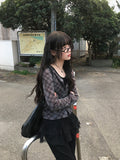 Ningyi Check Slim Fit Cardigan