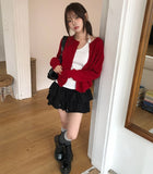 Eki Tiered Cut Mini Skirt