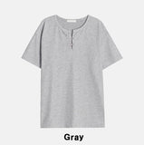 Rookie Hook Henley Neck Short Sleeve T-Shirt