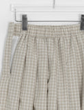 Ligon Diagonal Check Long Skirt