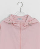 [Unisex] Hilme Cap Hood Crop Windbreaker