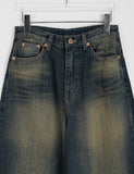 Ryoneta Bijo Washing Wide Denim Pants