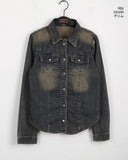[MADE] Cohel Vintage Washing Slim Fit Denim Shirt