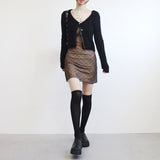 Chenia Two-Button Knit Cardigan