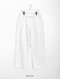 Carshaton Size Strap Cotton Wide Pants