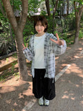Dyosu Summer Check Hood Wind Jumper