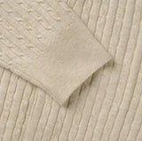 Serif Cable Collar Cardigan