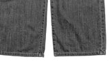 Mokin Black Denim Washing Wide Pants