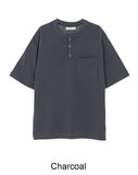 Meso Pocket Henley Neck T-Shirt