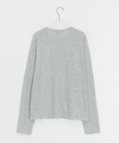[unisex] Yansa Henley Neck Long Sleeve Tee