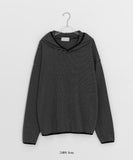 [Unisex] Shinneko Stripe Hood Long Sleeve Tee