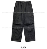Bias Raw Edge Carpenter Cargo Pants