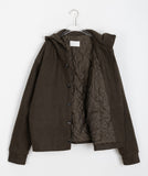 [unisex] Myumin Wool Quilted Pocket Hood Coat - Wool 60