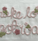 Orb Embroidery Lettering T-shirt