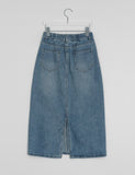 Beamtrue Summer Denim Long Skirt