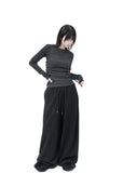 WIDE COTTON JOGGER PT