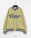 [unisex] Toemin Nylon Over Varsity Jumper