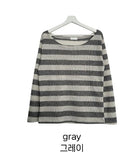 Stripe Loose Knitwear