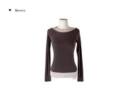 Celti Color Matching Layered All-in-one Long Sleeve T-Shirt