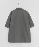 [Unisex] Kiln Rivet Pocket Nylon Short Sleeve Shirt