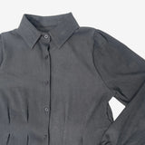 Vina Shirt Back Strap Long One Piece