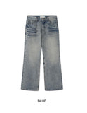 Cardis Laser Flare Denim Pants