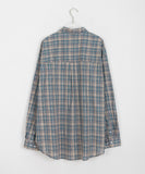 [unisex] Fleury vintage check over shirt