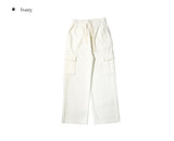 Garen Corduroy Cargo Wide Pants