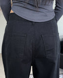 Blin Incision Wide Cotton Pants