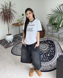 Caro Bermuda Banding Denim Pants