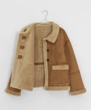 Hiet Wool Suede Mustang Jacket