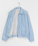 Sikone Seersucker Stripe Collar Jacket