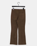 Chahi Brushed Slim Bootcut Corduroy Pants
