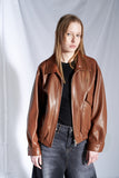 Fox Leather Volume Jacket