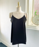 Brussel Satin Sleeveless Blouse