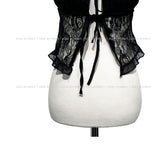 Pony Ribbon Lace Top