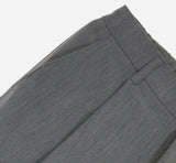 Wrinkle One-Tuck Semi-Wide Banding Slacks