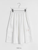 Pept Patch Banding Cargo Bermuda Pants