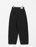 Ticob Black Blue Balloon Denim Pants