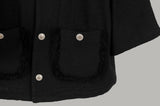 Beaded tweed jacket