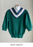 [Scarf set] Bersi Basic Half Knit