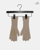 Kai Flower Pendant Fingerhole Gloves
